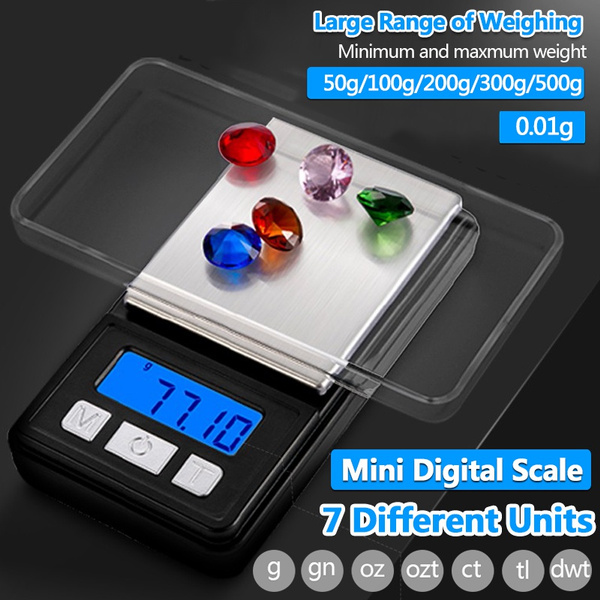 Mini Digital Scale Pocket Electronic Jewelry Craft Scale 0.01g