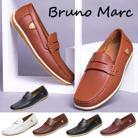 Daisiiu Mens Penny Loafer Shoes Slip On Leather Driving Shoes Casual Moccasins Flats Slipper Boat Shoes Walking Shoes