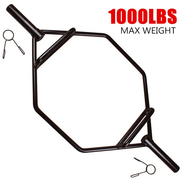 450KG Maximum Weight 2 Inch Adjustment Hex Bar Weight Lifting Solid