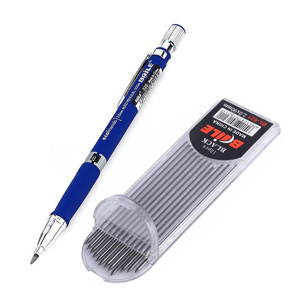 2.0mm Mechanical Pencil Set 2B Automatic Pencils Pencil Lead for Drawing  Writing Tools Stationery