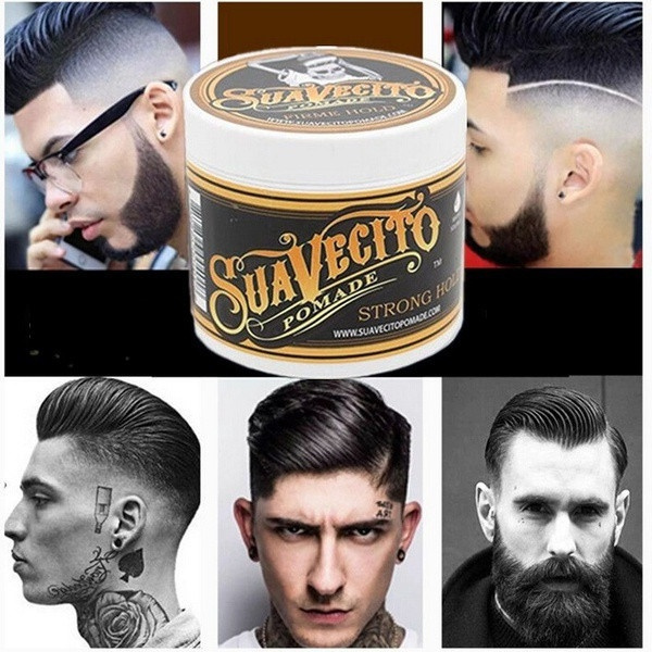 113g Strong Hair Style Restore Pomade Wax Skeleton Cream Slicked Oil Mud  Keep Hair for Men | Wish