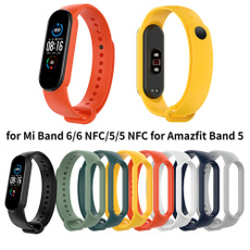 miband5strap, huami, Silicone, Watch