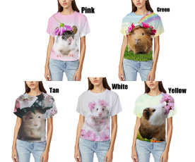 roundnecktee, hamster, shirtforwomen, Summer