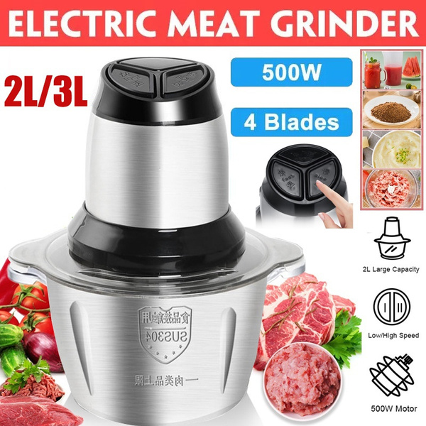 500W 2L/3L Kitchen Electric Meat Grinder