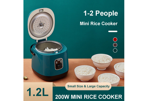 1.2L Mini Rice Cooker, Electric Lunch Box, Travel Rice Cooker Small,  Removable