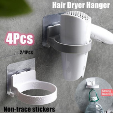 bathroomhangingrack, Bathroom, hairdryerholder, strongpaste