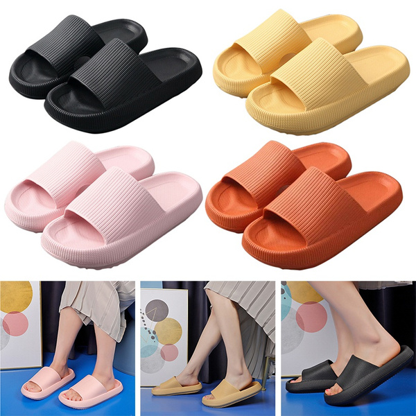 UK PILLOW SLIDES Sandals Ultra-Soft Slippers Extra Soft Cloud Shoes Anti-Slip 