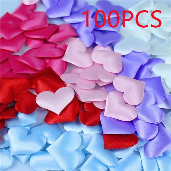 100pcs/bag Wedding Table Decoration Valentines Day Throwing Heart Petals 