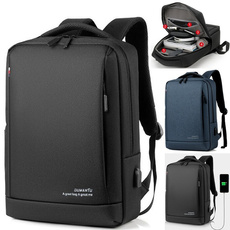 Laptop Backpack, Bolsos al hombro, Escuela, Moda