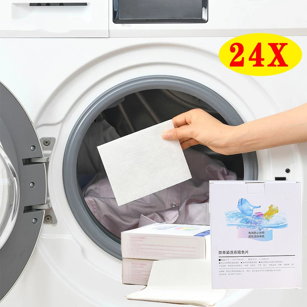 Color Catcher Sheets Dye Trapping Sheets Washing Machine Proof