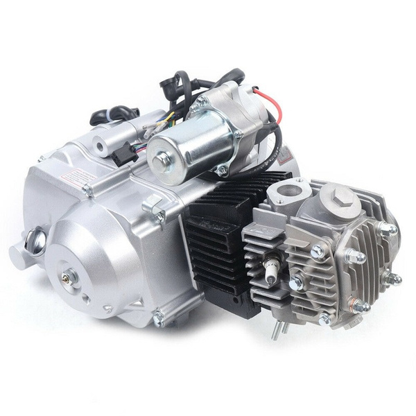 125CC Electric Start Semi-Auto Motor Engine 3 SPEED with REVERSE for Go ...