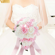 Bridesmaid, Flowers, holdingflower, Bouquet