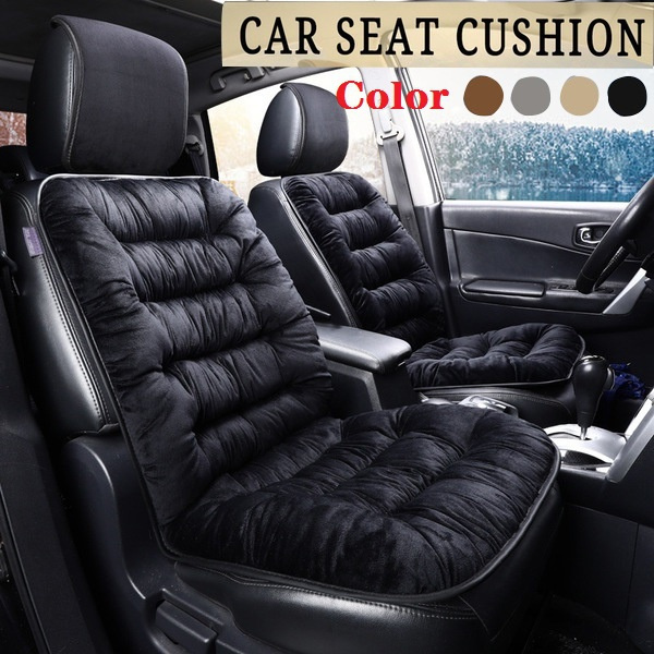 Universal Car Front Seat Cover Plush Cushion Pad Comfortable