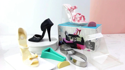 Womens Shoes, Silicone, Fondant, High Heel