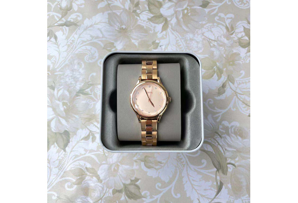 Fossil BQ3321 Laney Three-Hand Rose-Gold-Tone Stainless  display picture 1