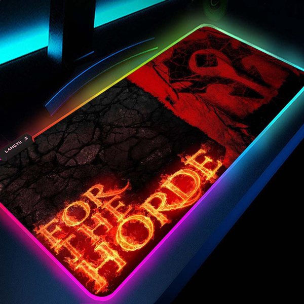 Horde Laptop Pad Gaming Room Accessories Mat on Desk Mouse Pads Gaming ...