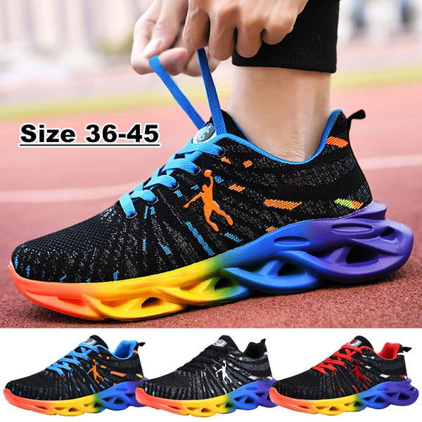 Sneakers Men Mesh Breathable Running Sport Shoes Unisex Light Soft Thick Sole Hole Couple Shoes Athletic Sneakers Hombre Mujer Zapatillas