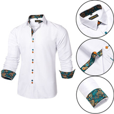 silkshirt, men's dress shirt, white shirt, formal shirt