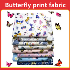 butterfly, Cotton fabric, Quilting, patchworkfabric