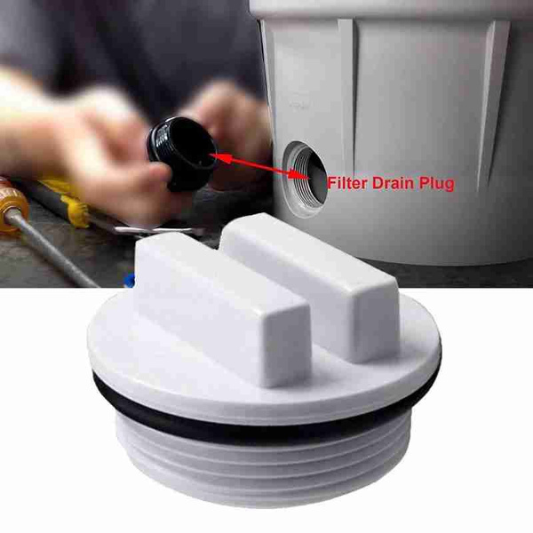 Threaded Pool Return Line Winterizing Plug 1.5inch Filter Drainplug O