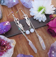 Gifts For Her, quartz, Dangle Earring, Jewelry