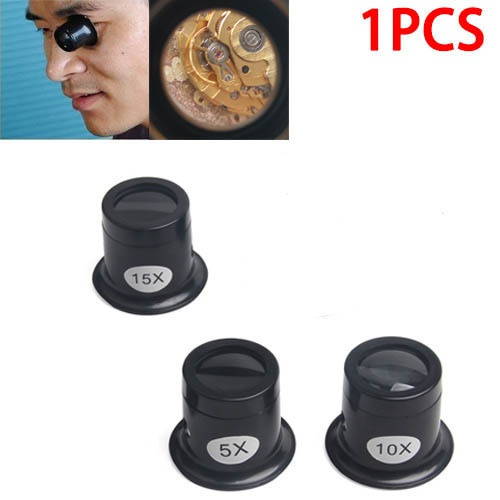 Delysia King 1 Piece of Watch Jewelry Magnifying Glass Eye Lens Eyepiece  Repair Kit Tool