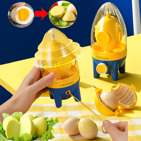 Manual Household Egg Puller Scrambler Egg White Yolk Mixer Golden Egg ...