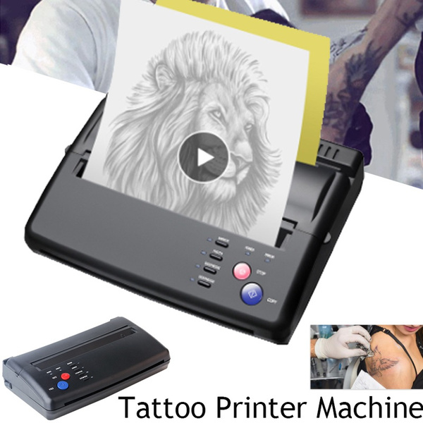 Wireless Portable A4 Size Thermal Tattoo Transfer Machine Tattoo Printer