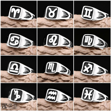 Couple Rings, 925 silver rings, constellationring, party Ring