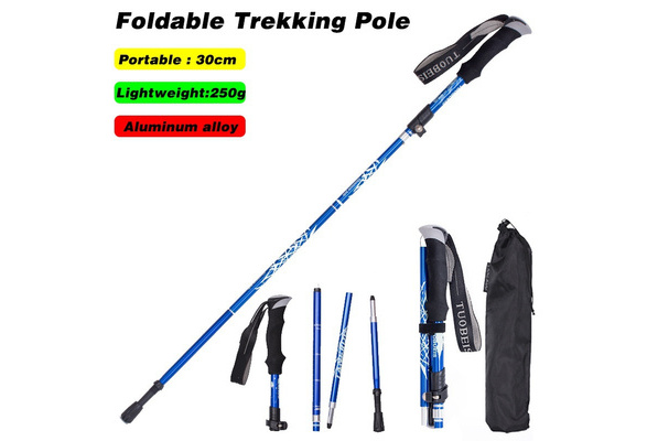 foldable walking poles