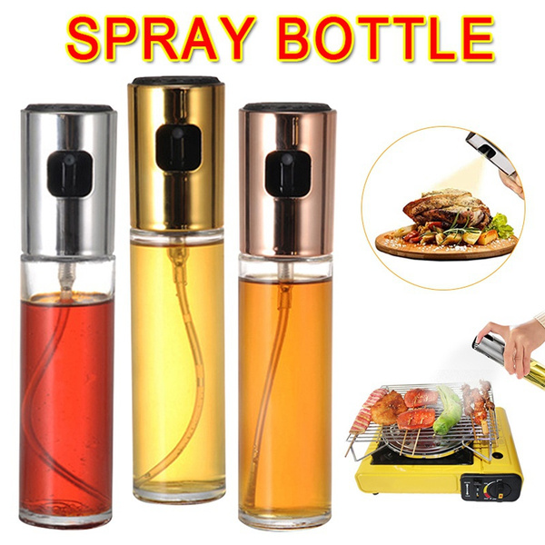 Great Choice Products Olive Oil Sprayer Glass Oil Vinegar Spray Bottle  Dispenser For Bbq Kitchen 100Ml
