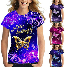 butterfly, Fashion, 3dtop, womenfashon