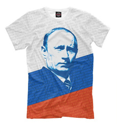 Vladimir Putin Russian President t-shirt - Владимир Путин президент