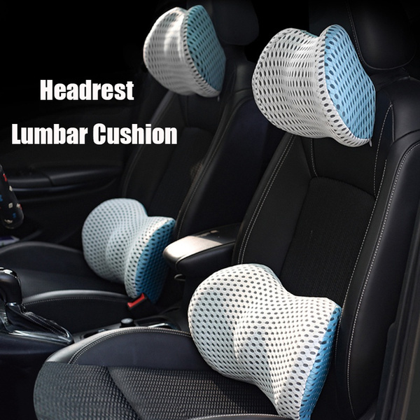 Lumbar Support Car Seat Cushion Pillow Neck Pillow For Car Back