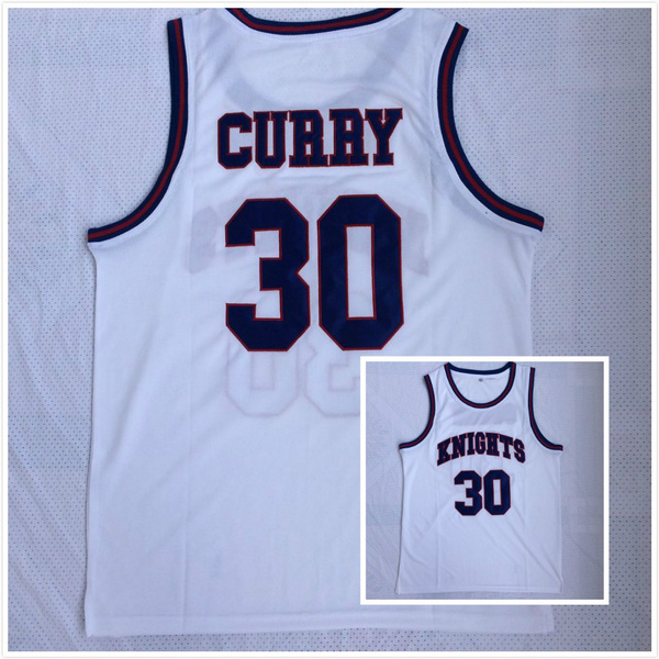 Retro Curry #20 Knights High School Men's Basketball Jersey Stitched