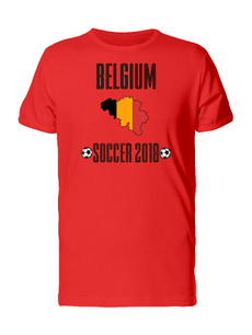 T Shirts, Soccer, 2018, belgium