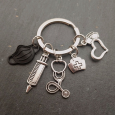 Handmade, nursekeychain, doctorkeychain, Key Chain