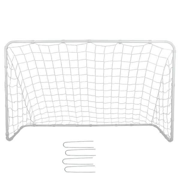Football Net Kids Steel Soccer Goal Backyard Game Sports Training 6 x 4