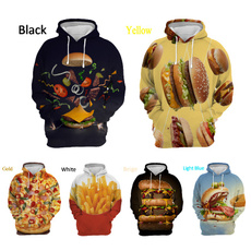 3D hoodies, Fashion, Necks, foodhoodie