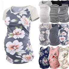 Summer, Shorts, Floral print, Sleeve