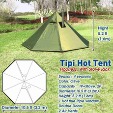 Outdoor, pyramidtent, Sports & Outdoors, camping
