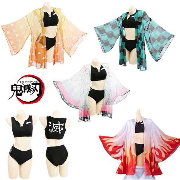 demon slayer bathing suits