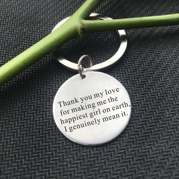 Octamber to My Love Keychain Gift for Husband Wife India | Ubuy