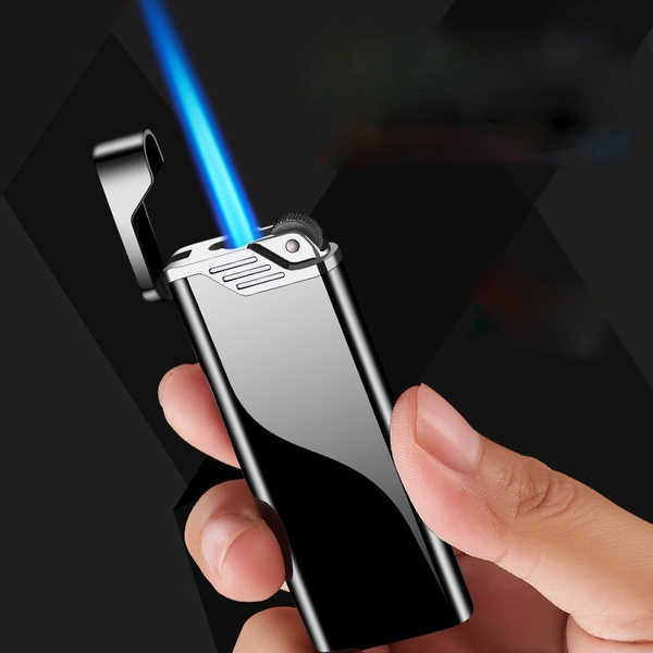 New High Temperature Visible Gas Blue Flame Torch Turbo Lighter Spray ...