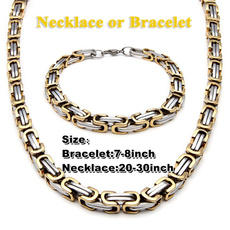 Steel, Chain Necklace, hip hop jewelry, Fashion