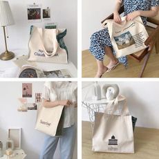 women bags, Shoulder Bags, Cotton, Canvas