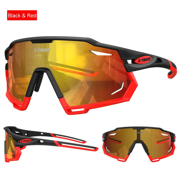 X-TIGER 5 Lens Polarized Cycling Glasses Running Fishing Men Women Sunglasses 