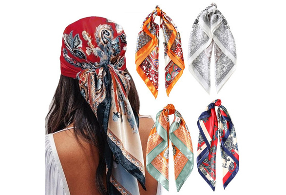 chanel silk scarf women