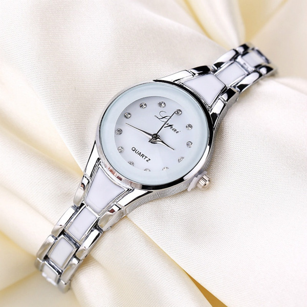 Women's quartz stainless outlet steel watch