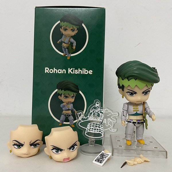 Anime jojos aventura bizarra kujo jotaro dio kakyoin noriaki rohan kishibe  pvc figura de ação modelo brinquedos boneca presente de natal - AliExpress